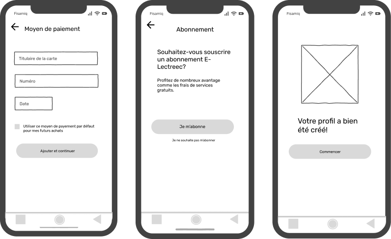 Figma wireframes